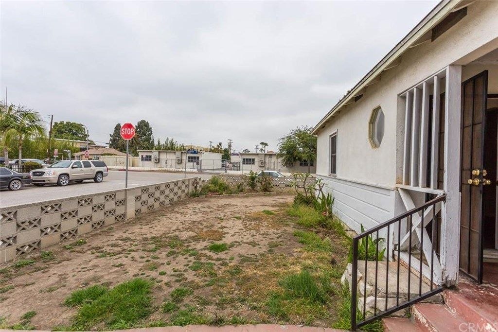 Exterior property conditions before landscaping